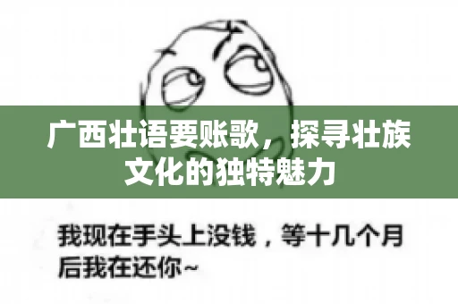 广西壮语要账歌，探寻壮族文化的独特魅力