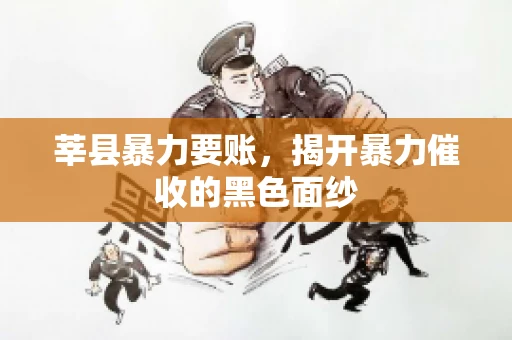 莘县暴力要账，揭开暴力催收的黑色面纱