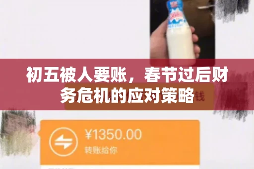 初五被人要账，春节过后财务危机的应对策略