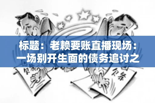 标题：老赖要账直播现场：一场别开生面的债务追讨之旅