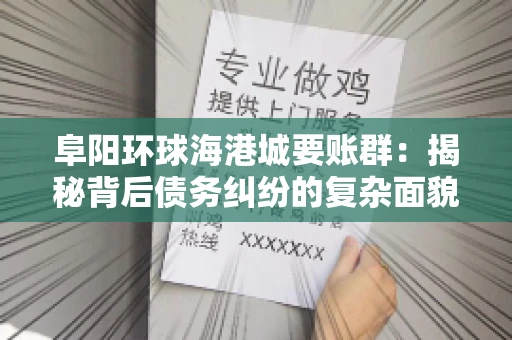 阜阳环球海港城要账群：揭秘背后债务纠纷的复杂面貌