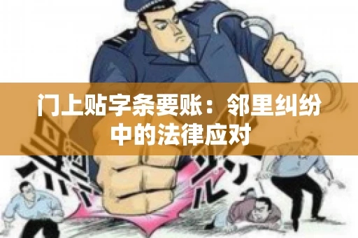 门上贴字条要账：邻里纠纷中的法律应对