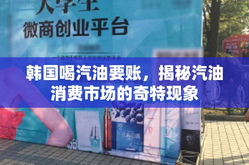 韩国喝汽油要账，揭秘汽油消费市场的奇特现象