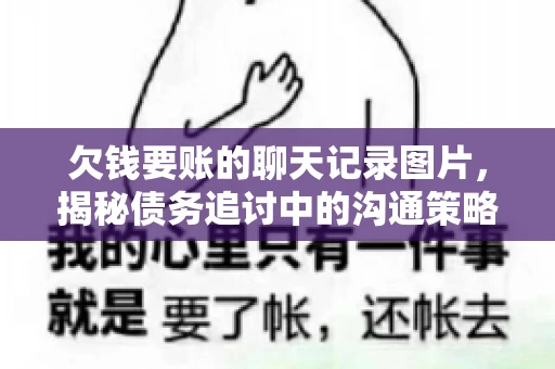 欠钱要账的聊天记录图片，揭秘债务追讨中的沟通策略