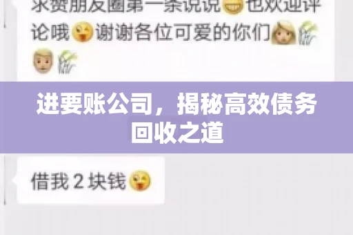 进要账公司，揭秘高效债务回收之道